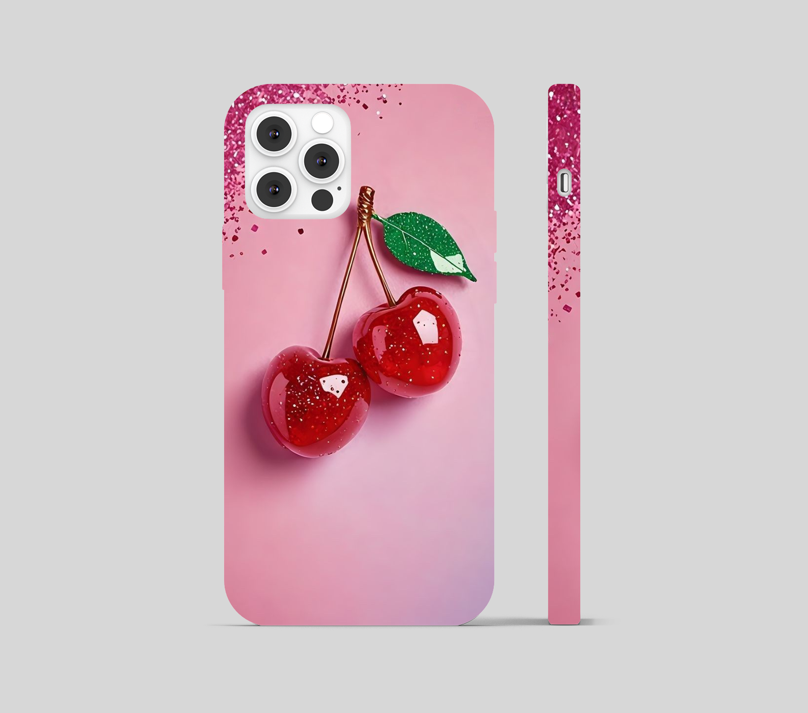 Strawberry Pink Theme Phone Cover