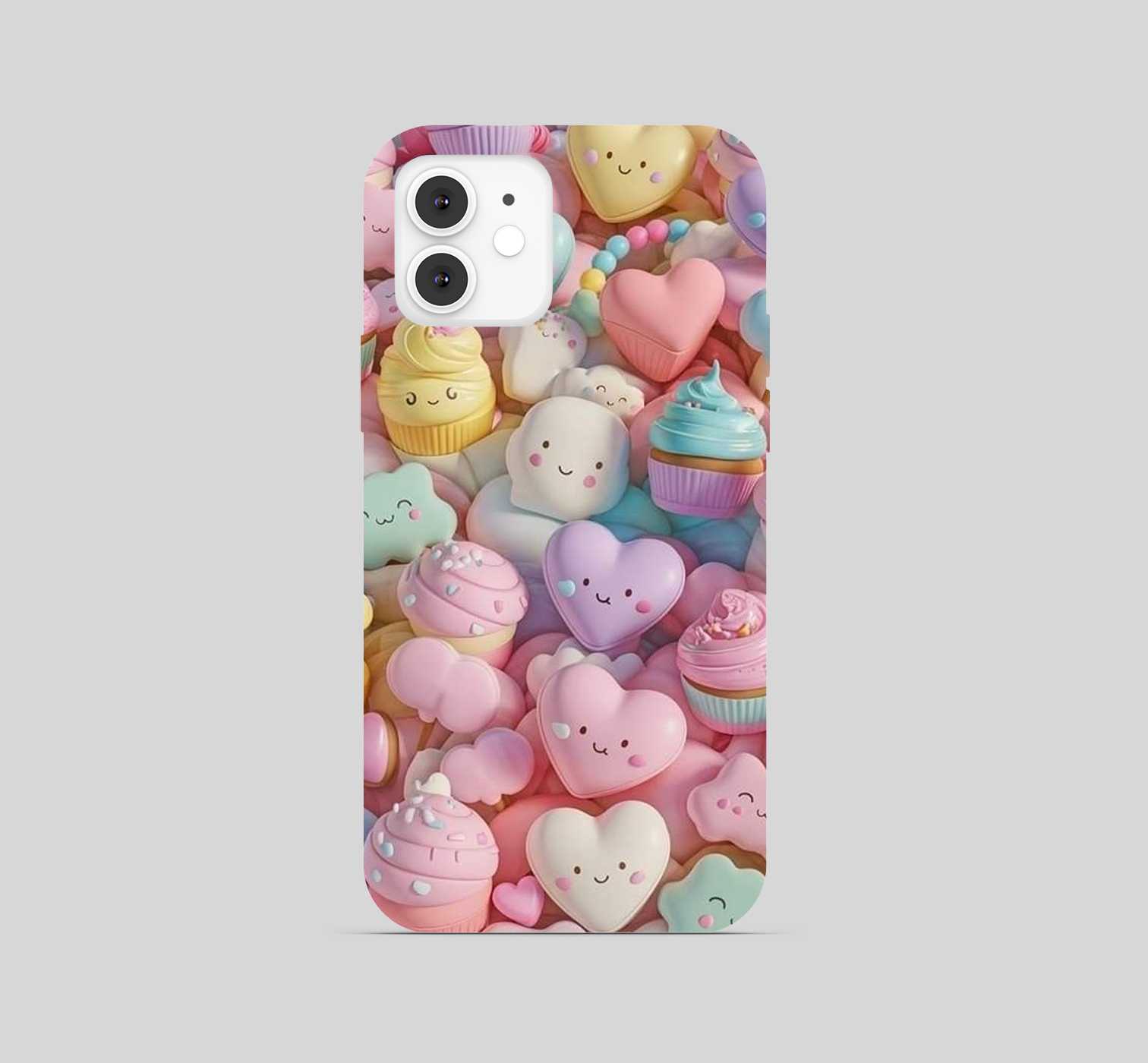 Cute Teddy Collage Theme Phone Cover