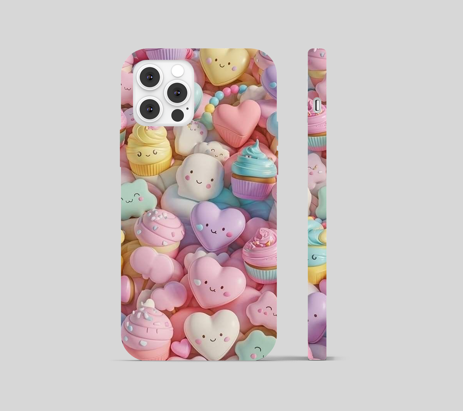 Cute Teddy Collage Theme Phone Cover