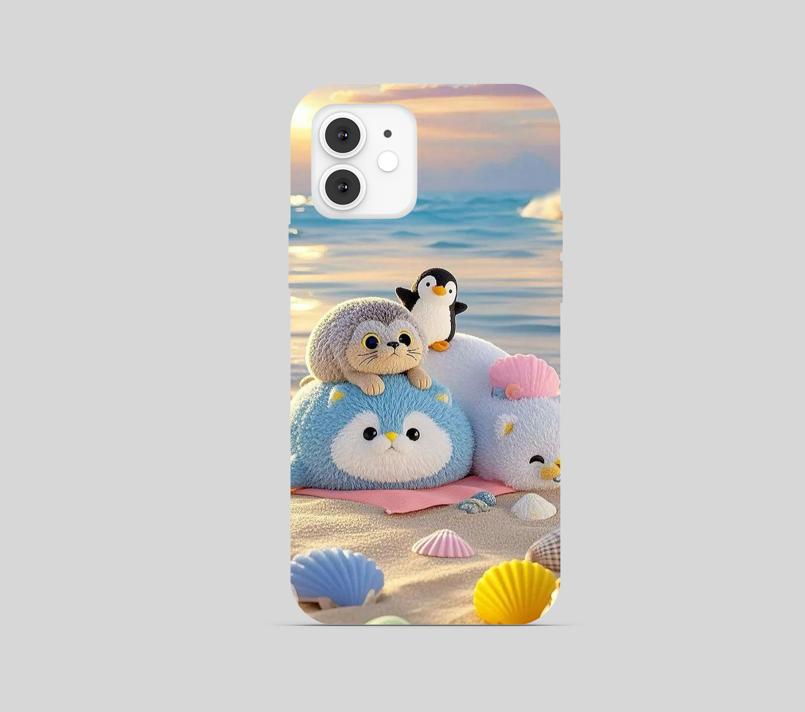 Cute Teddy Theme Phone Cover