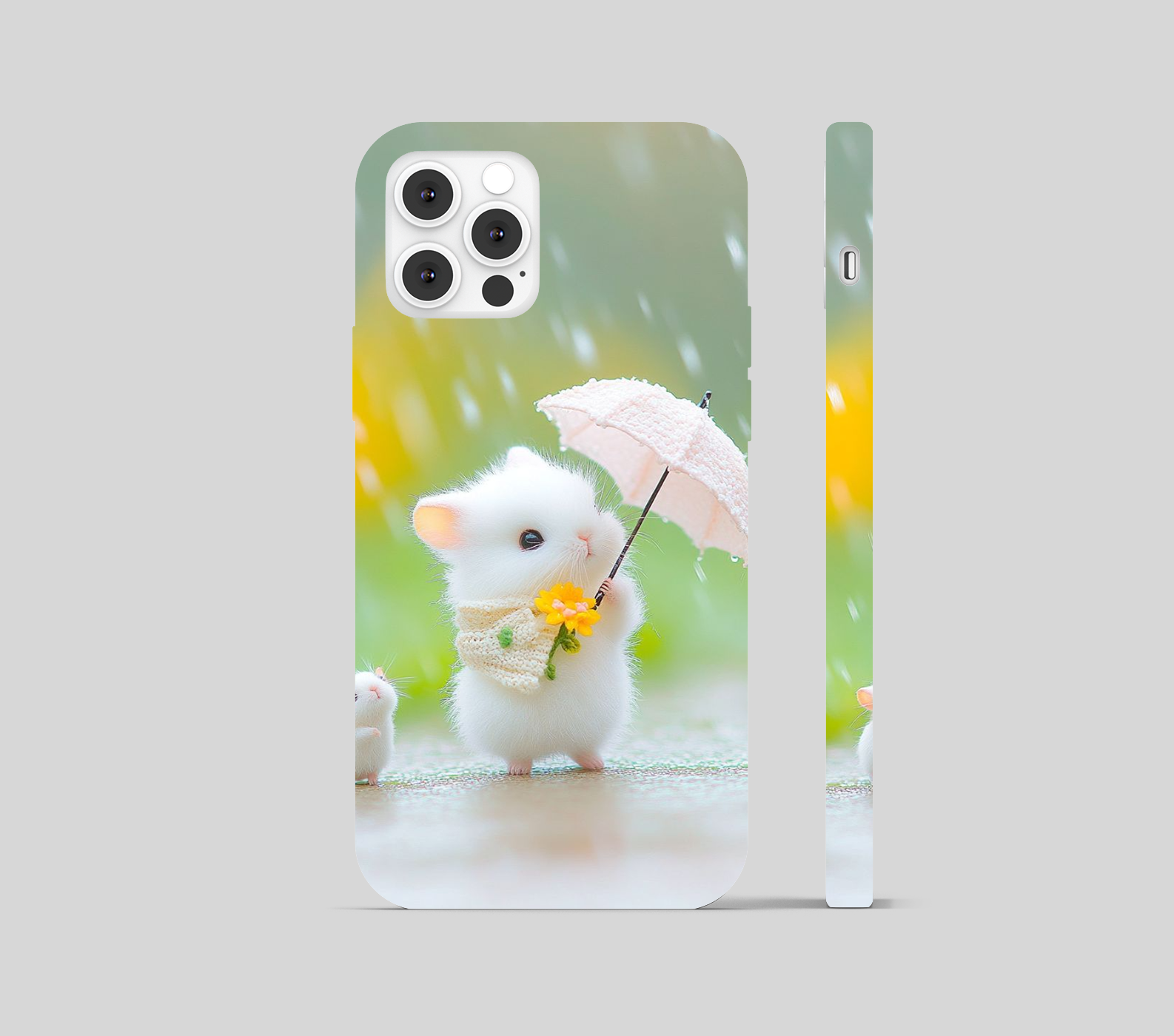 Cute Rabbit Theme Phone Cover