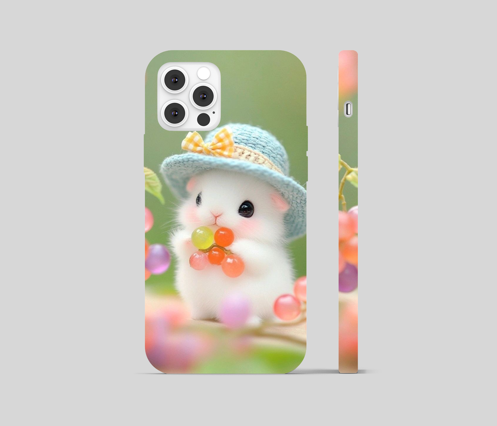Cute Rabbit Theme Phone Cover