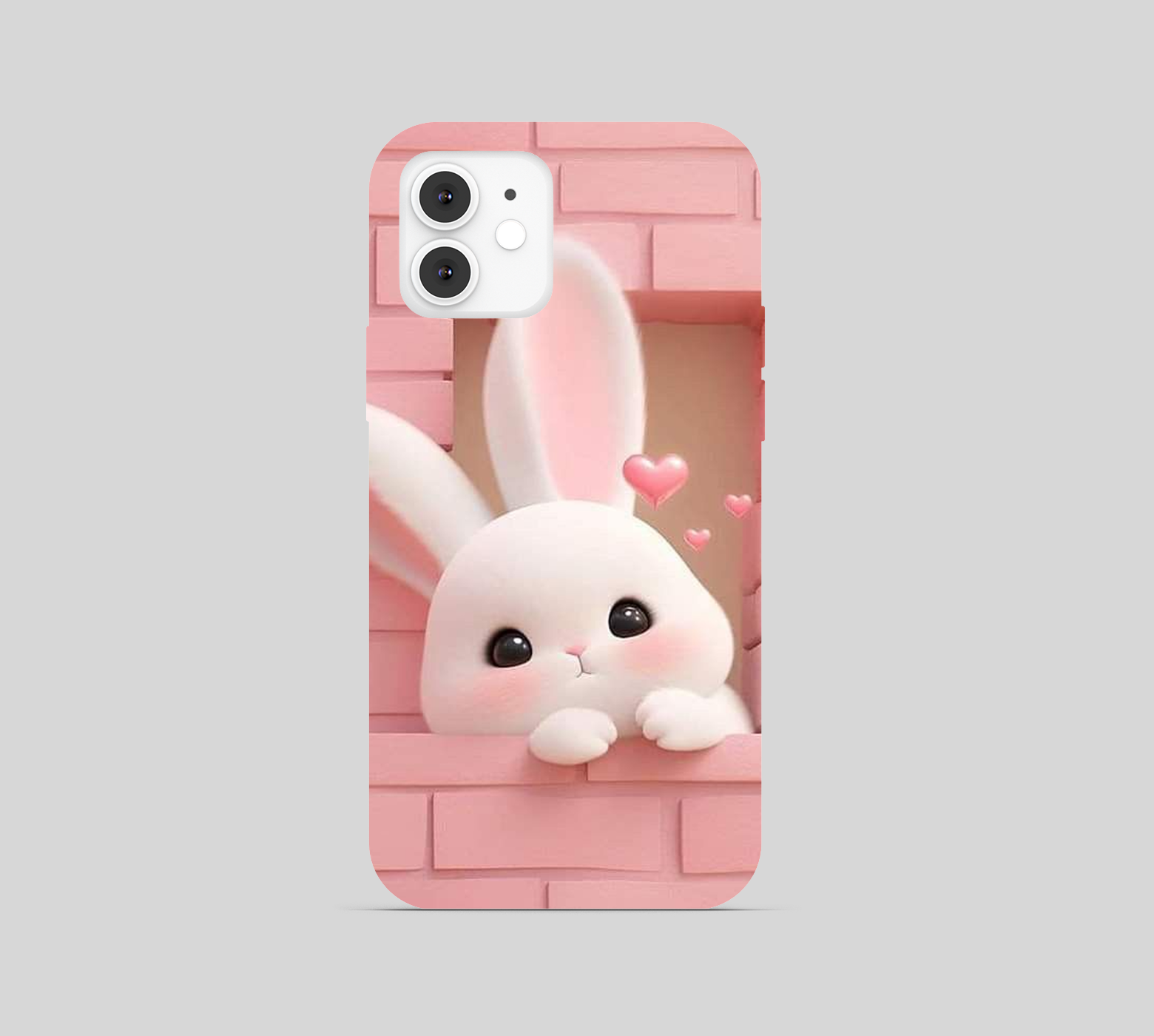 Cute Rabbit Theme Phone Cover