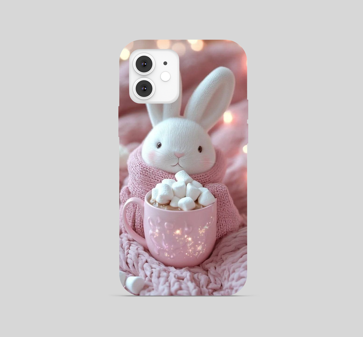 Cute Rabbit Theme Phone Cover