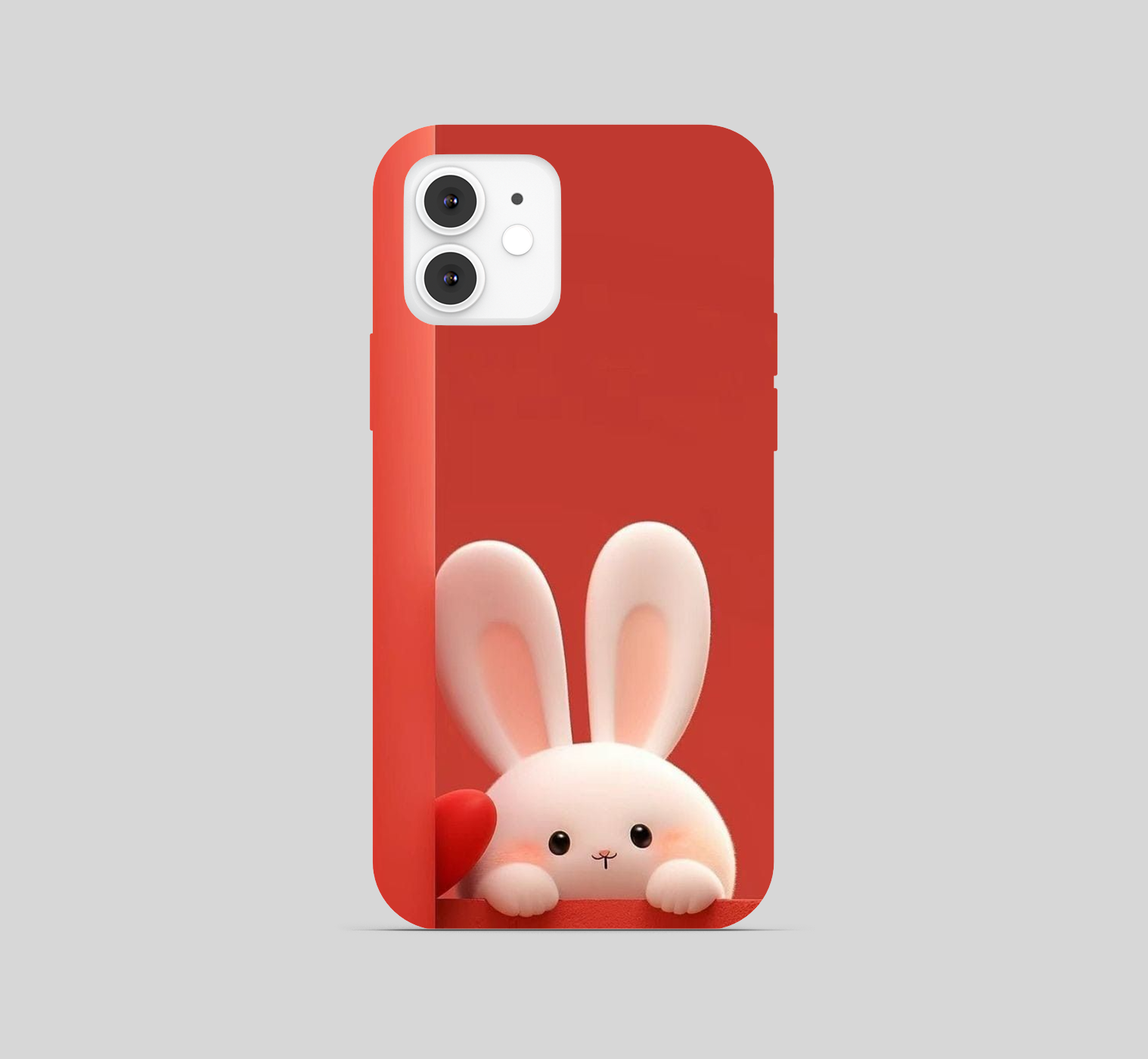 Cute Rabbit Theme Phone Cover
