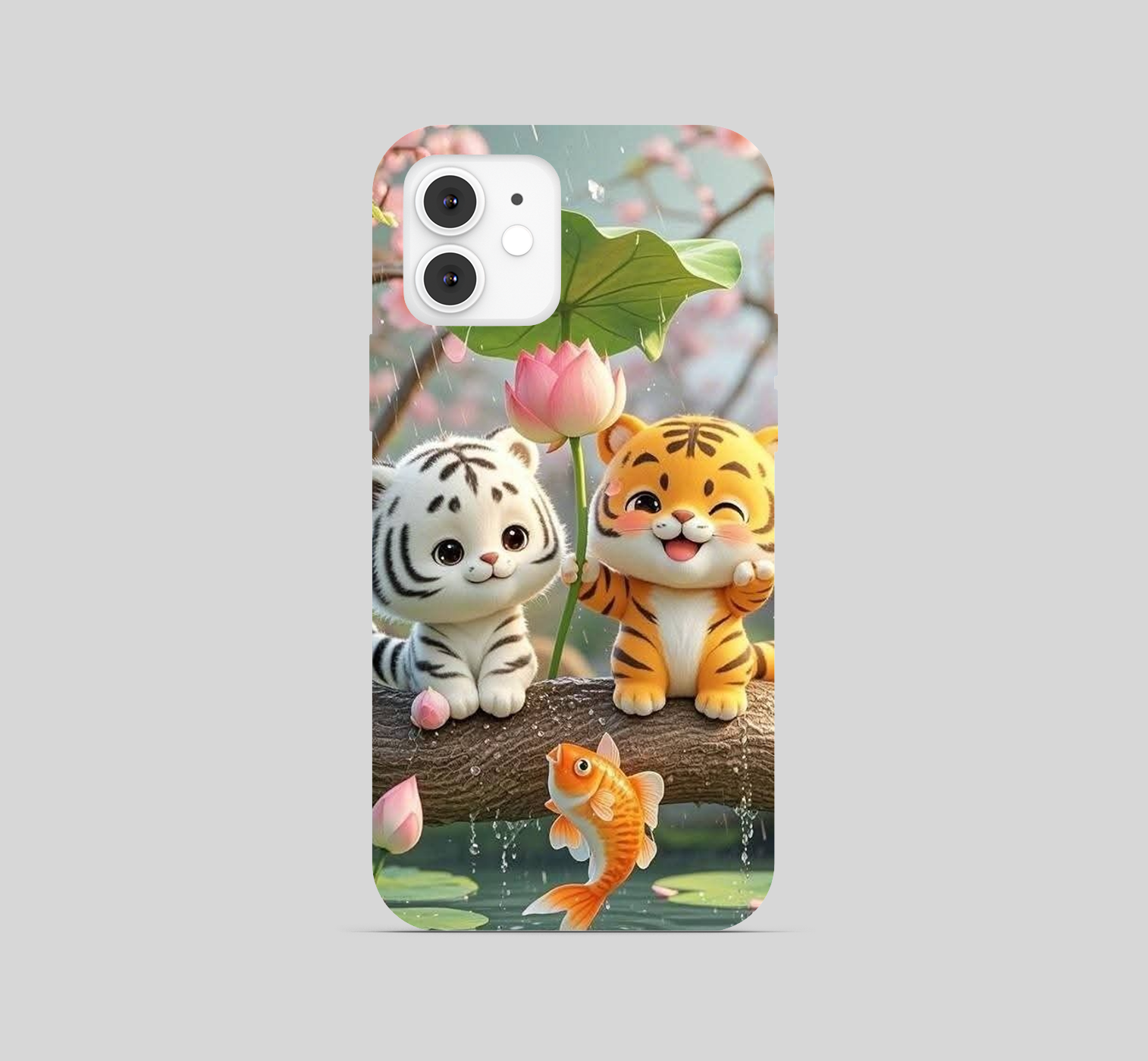 Cute Cat Theme Phone Cover