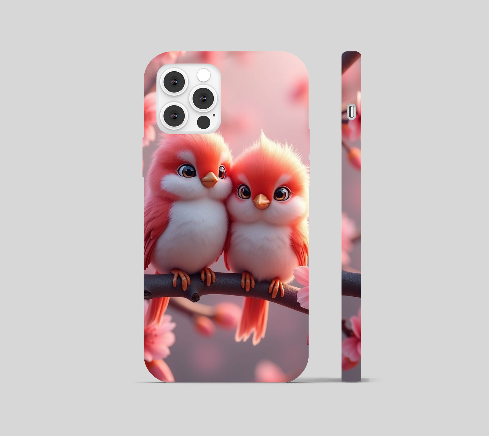 Cute Bird Theme Phone Cover