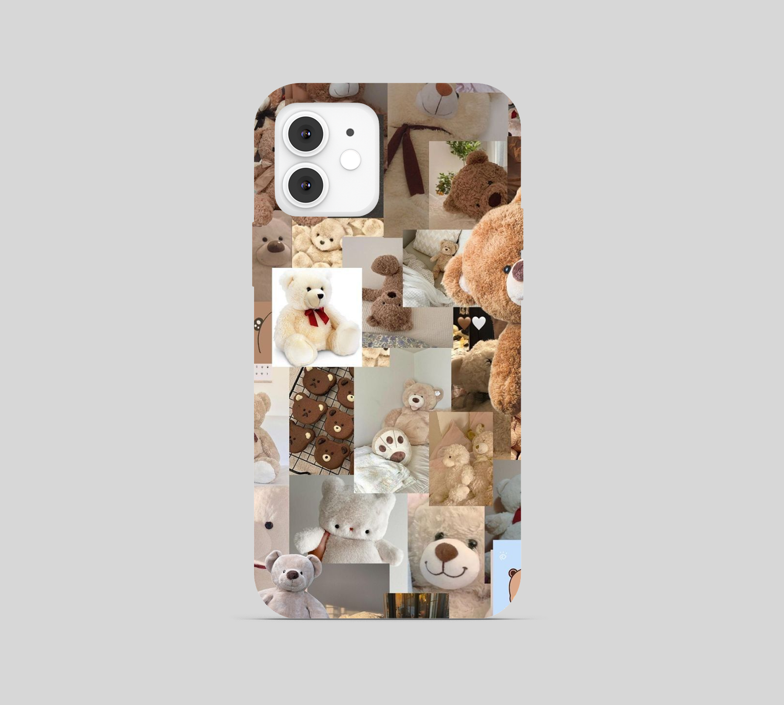 Cute Teddy Collage Theme Phone Cover
