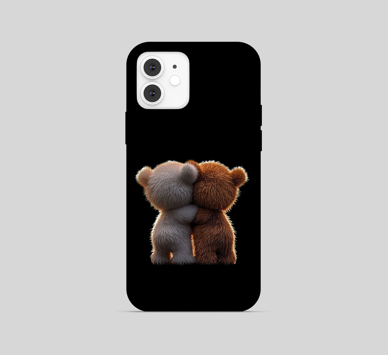 Cute Teddy Theme Phone Cover