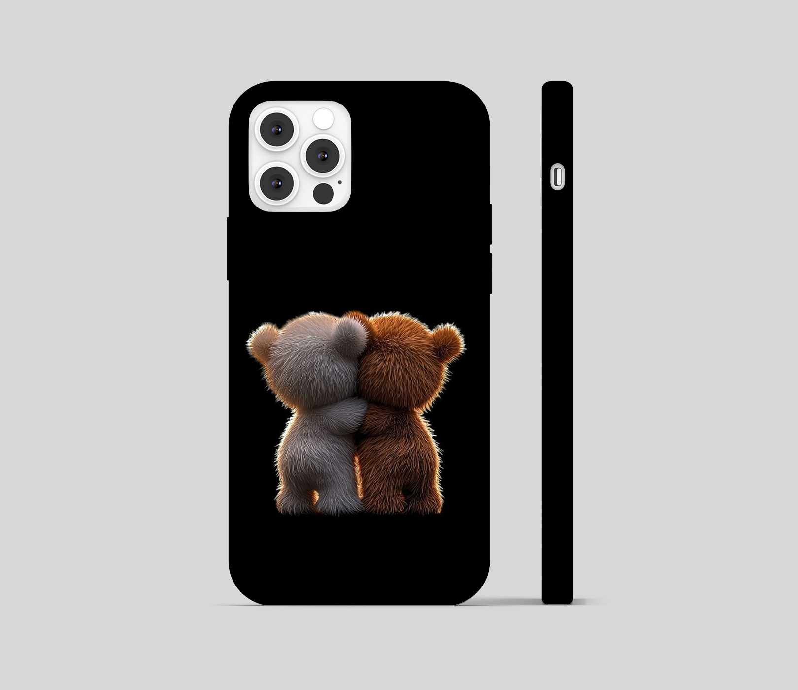 Cute Teddy Theme Phone Cover