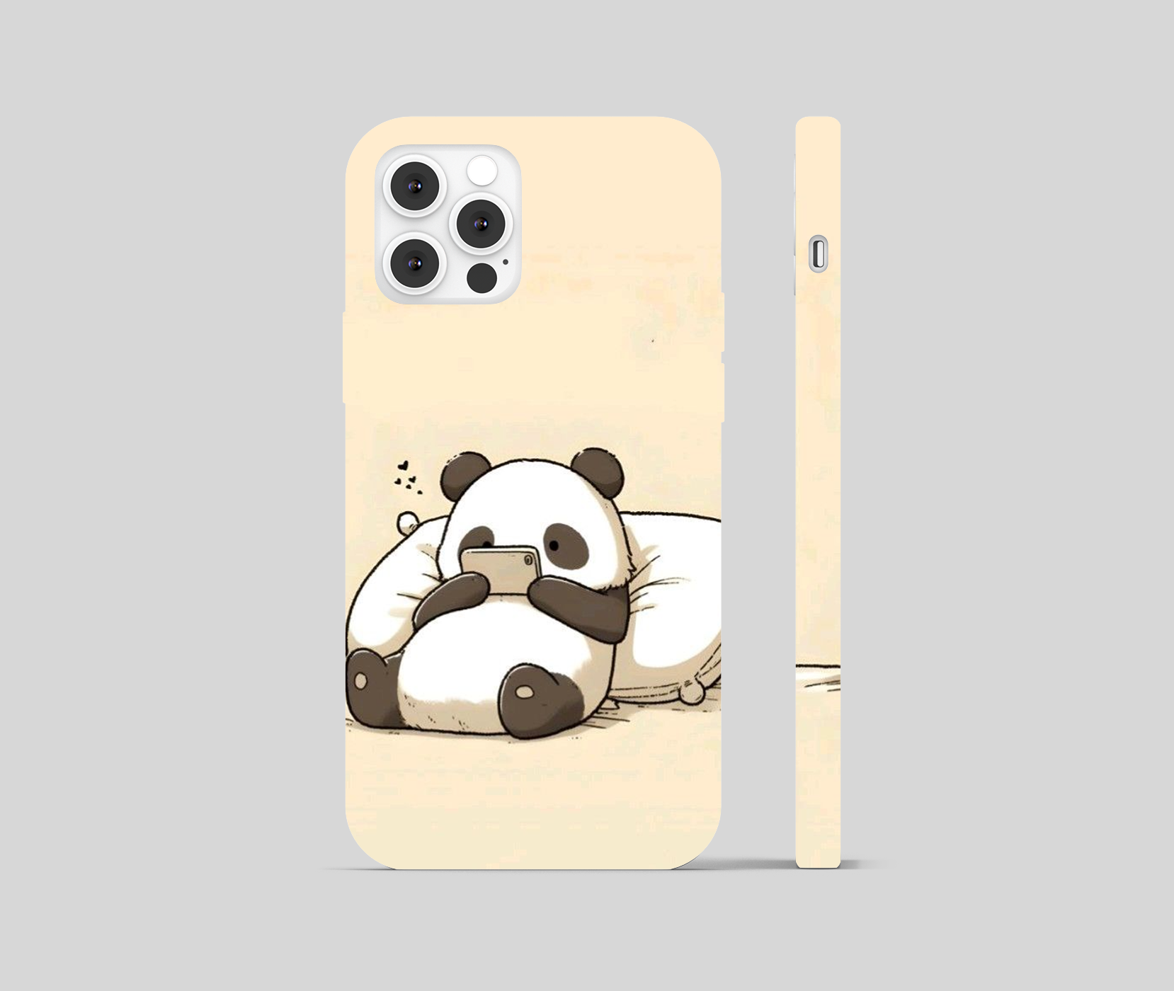 Cute Teddy Theme Phone Cover