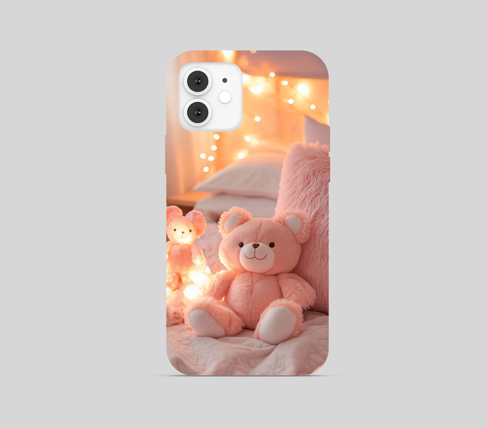 Cute Teddy Theme Phone Cover