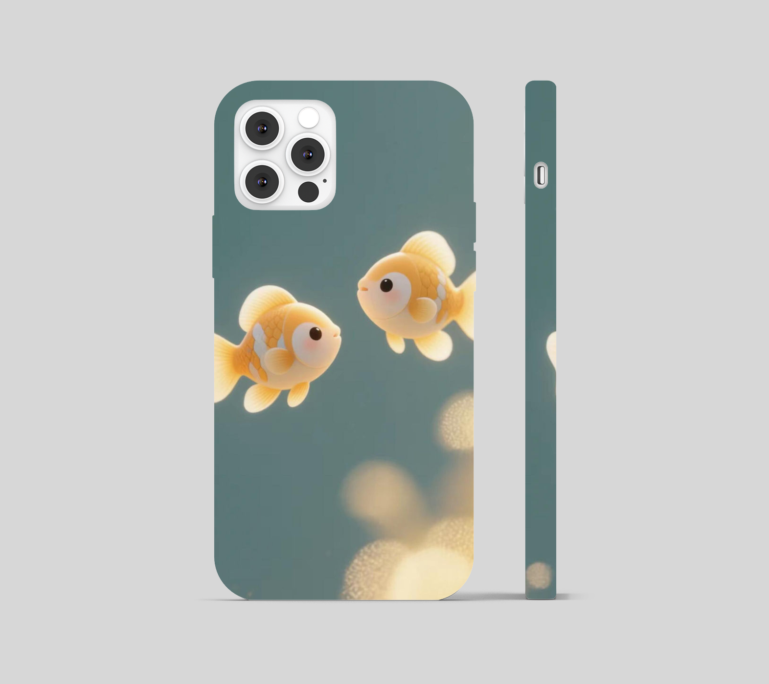 Cute Fish Theme Phone Cover