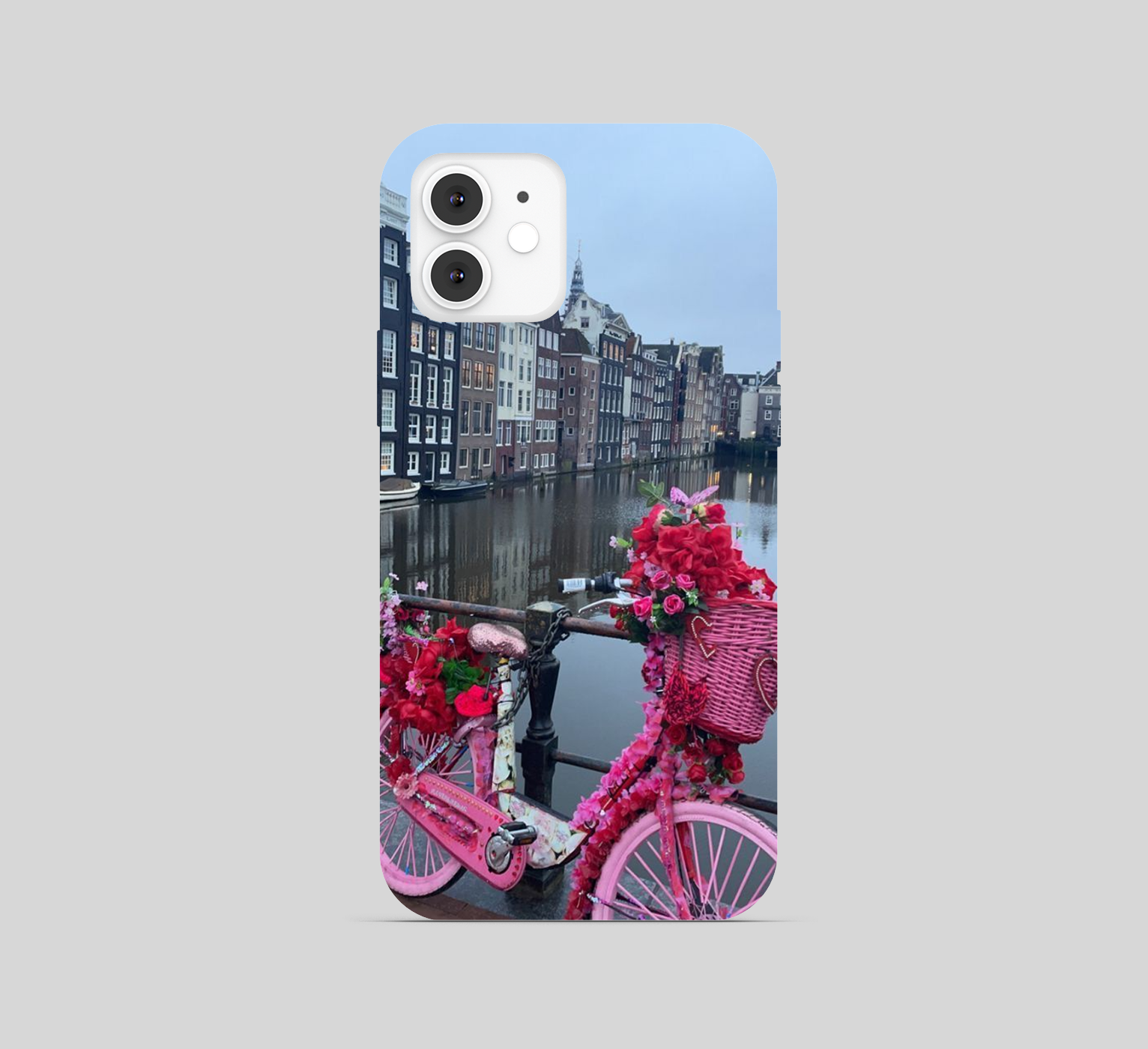 Cute Girls Cycle Theme Phone Cover