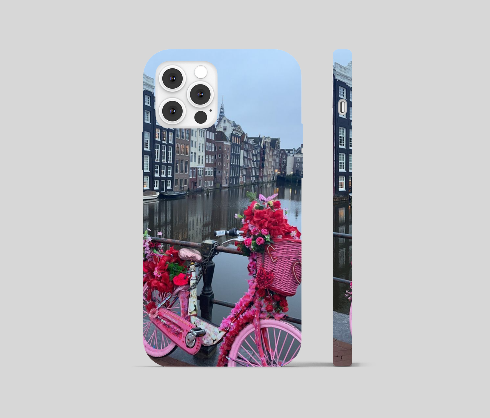 Cute Girls Cycle Theme Phone Cover