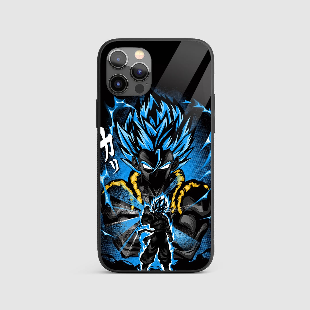 Gogeta Blue Silicone Armored Phone Case