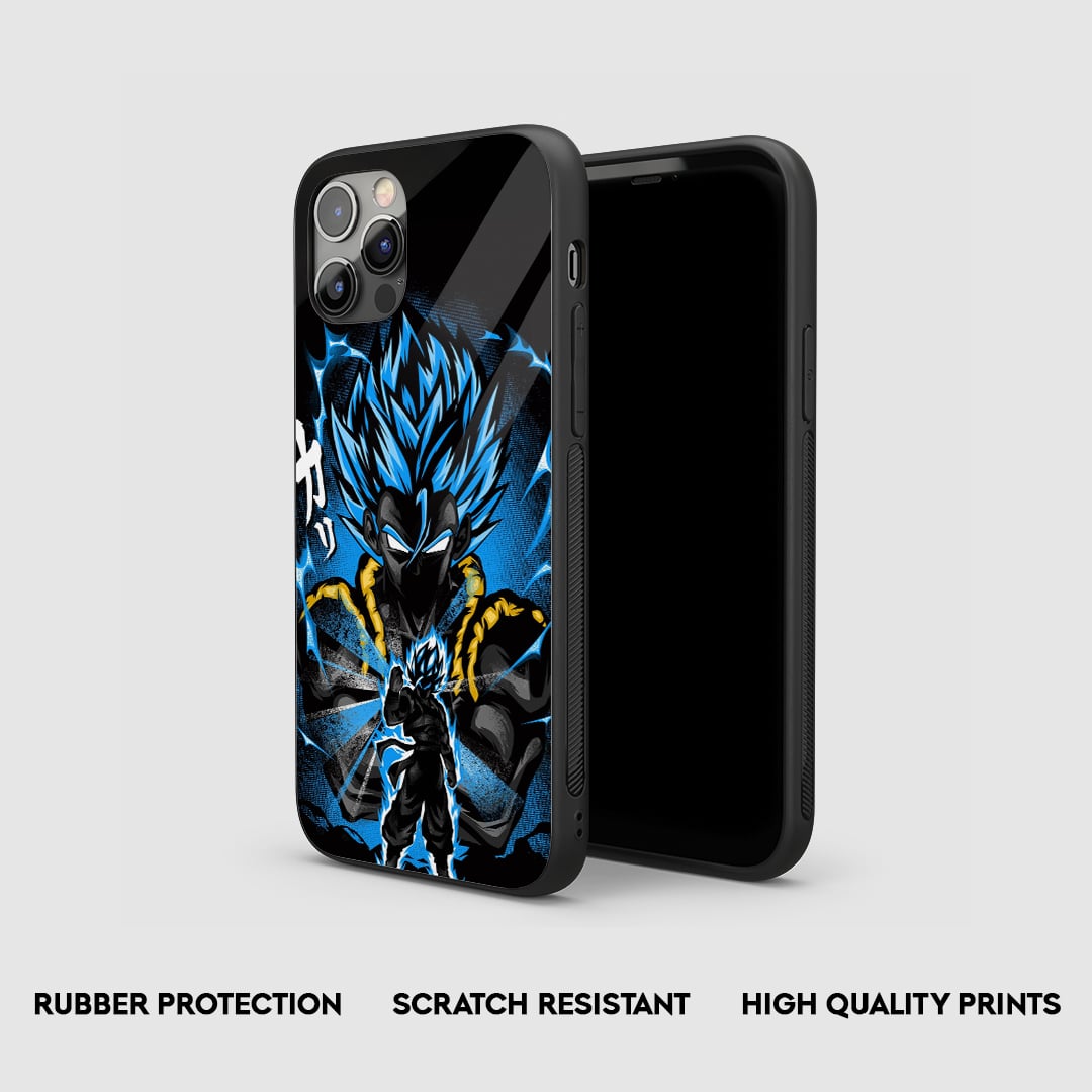 Gogeta Blue Silicone Armored Phone Case