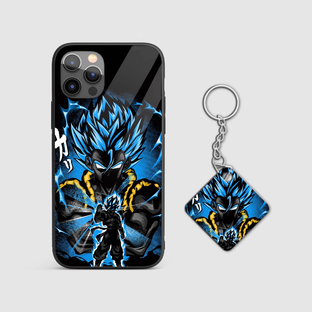 Gogeta Blue Silicone Armored Phone Case