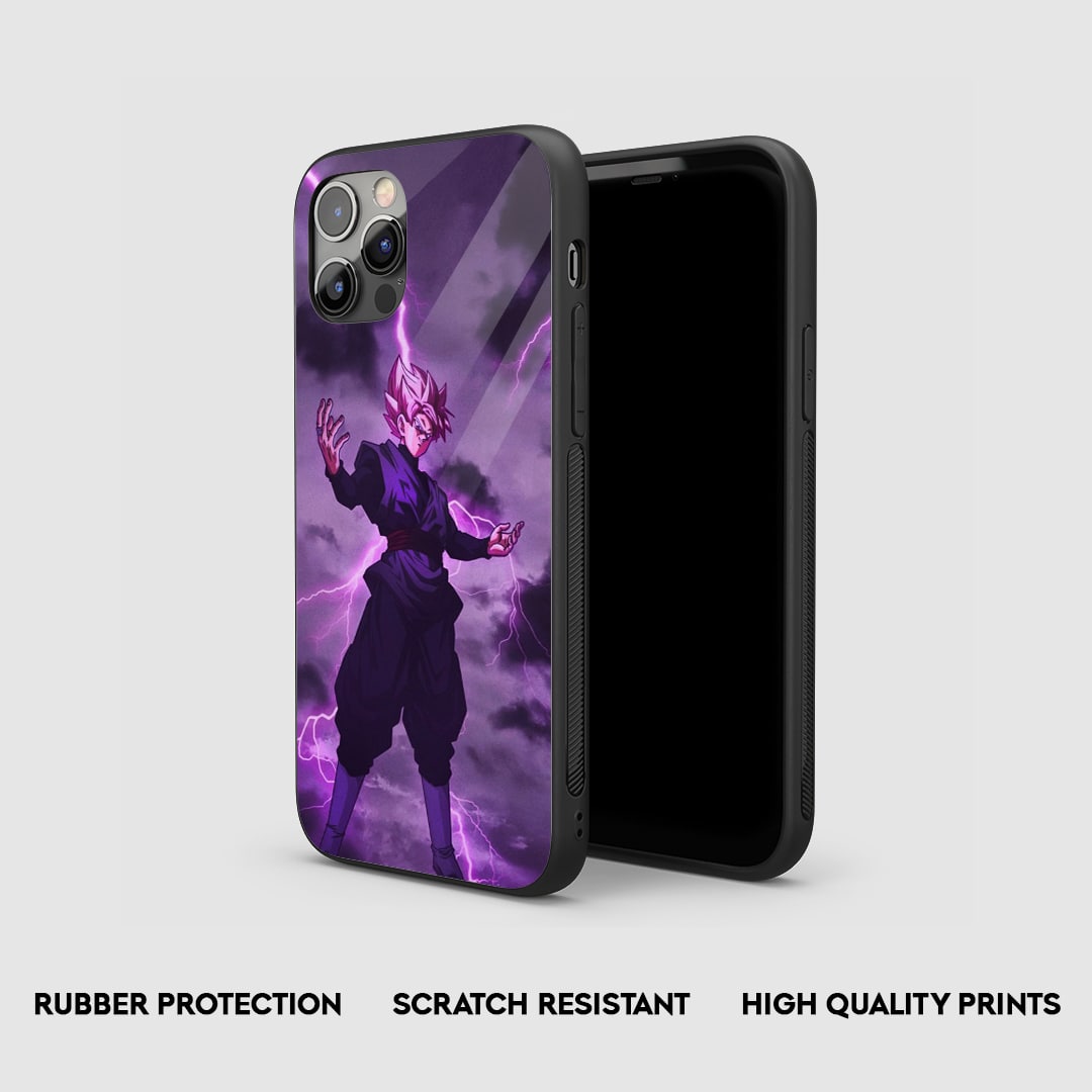 Goku Black Silicone Armored Phone Case