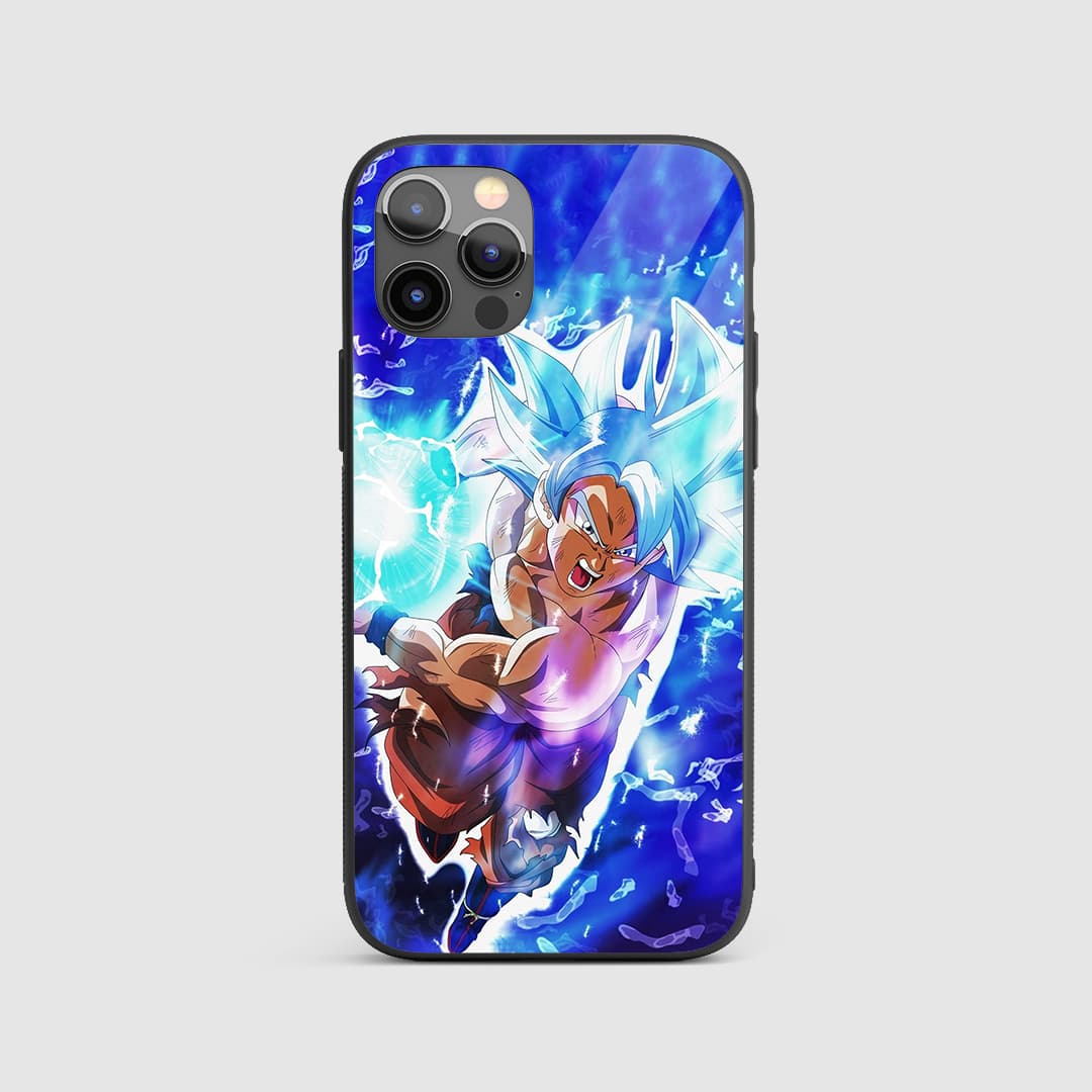 Goku Blue Kaioken Silicone Armored Phone Case