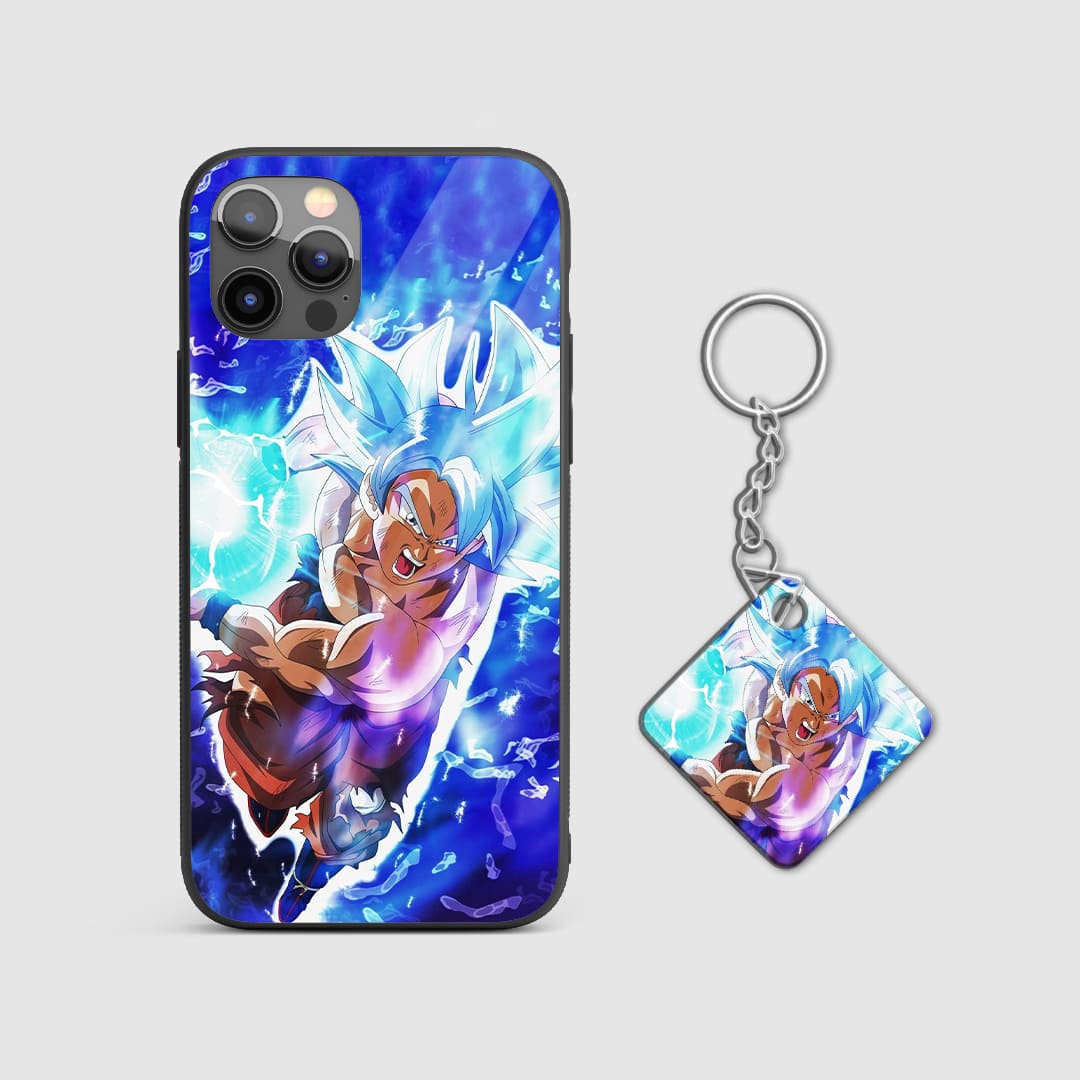 Goku Blue Kaioken Silicone Armored Phone Case