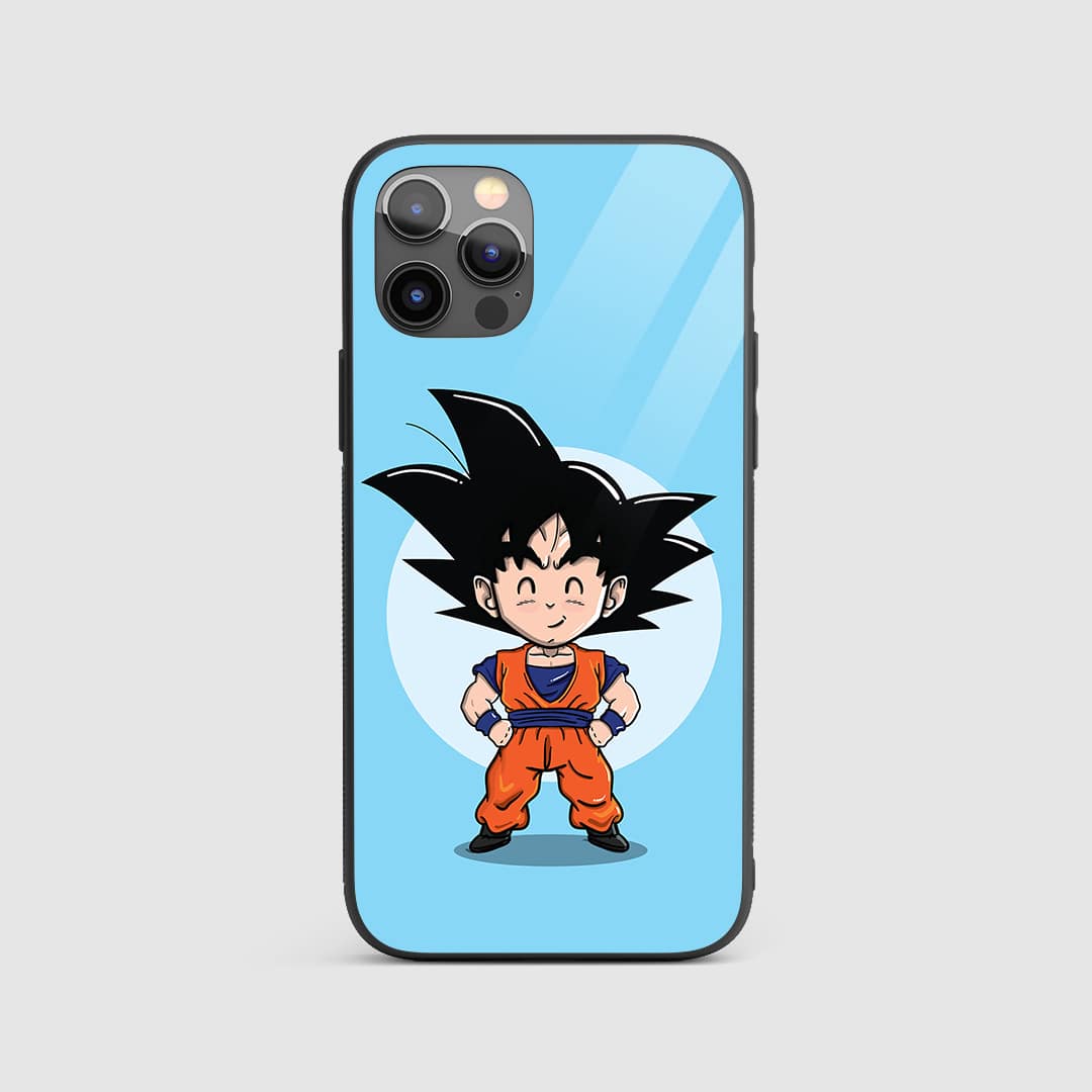 Goku Chibi Silicone Armored Phone Case