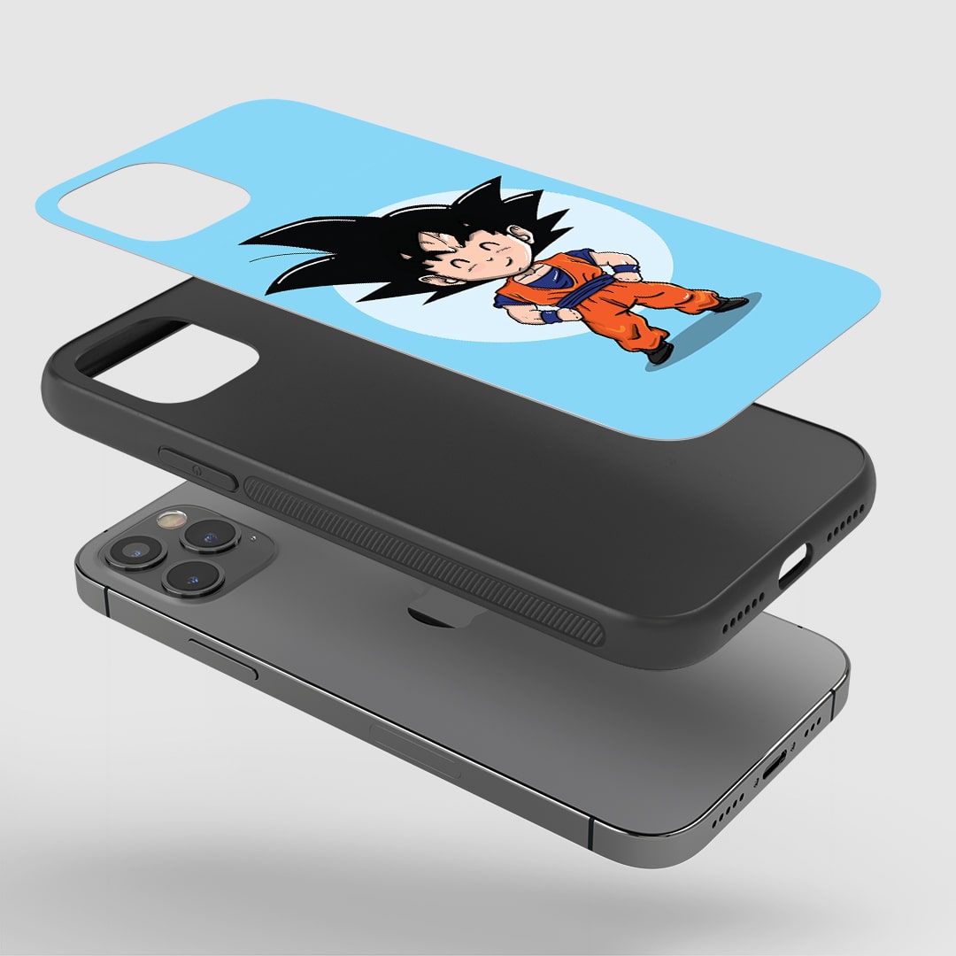 Goku Chibi Silicone Armored Phone Case