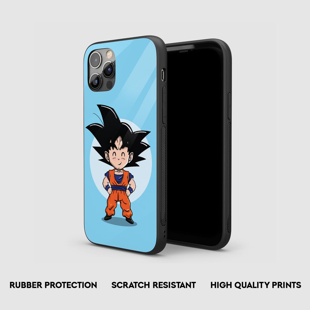 Goku Chibi Silicone Armored Phone Case