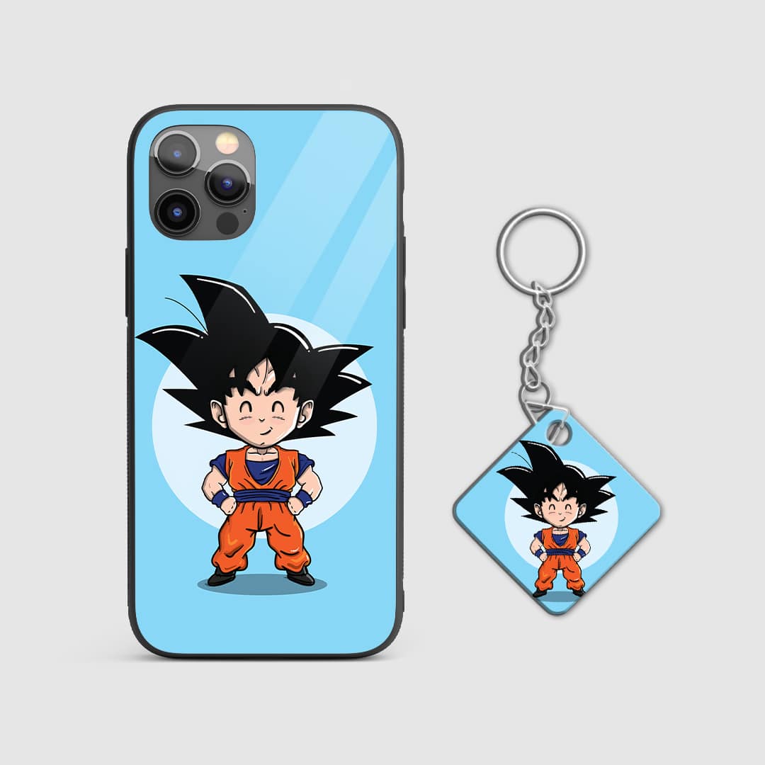 Goku Chibi Silicone Armored Phone Case