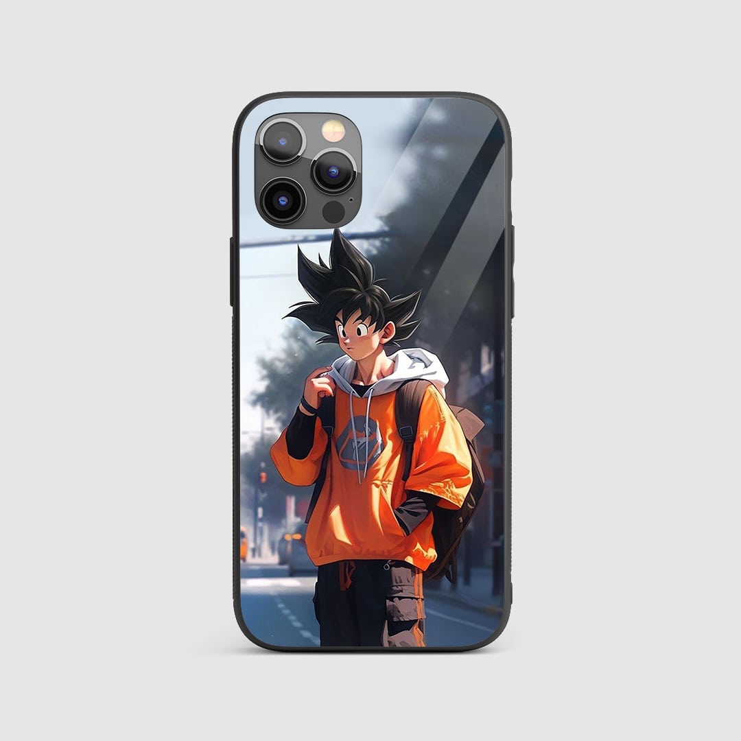 Goku Cosplay Silicone Armored Phone Case