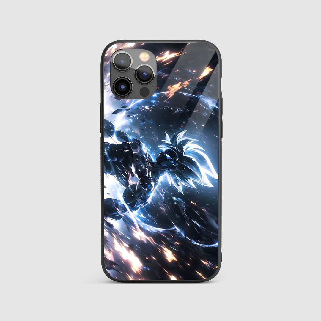 Goku Dark Silicone Armored Phone Case