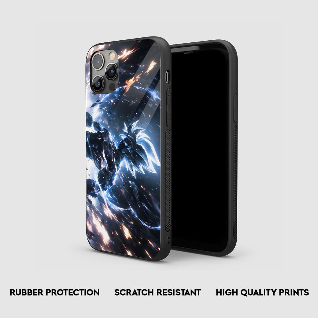 Goku Dark Silicone Armored Phone Case