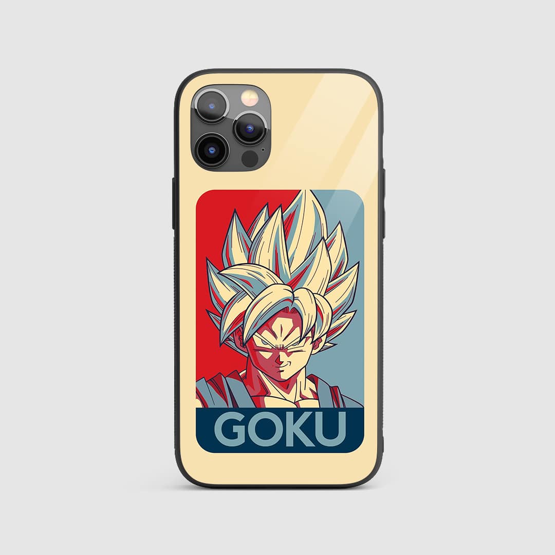 Goku Graphic Silicone Armored Phone Case