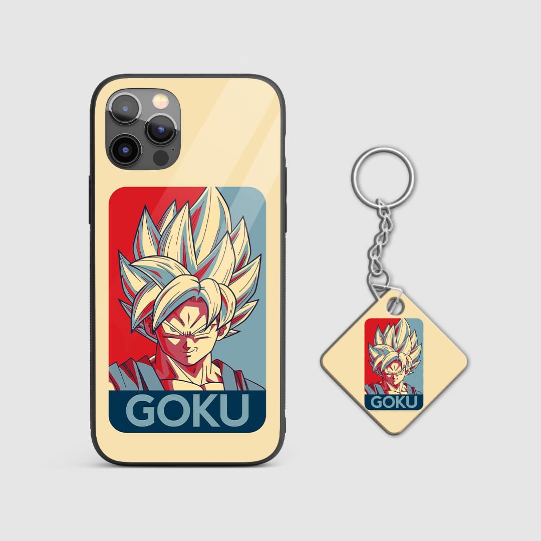 Goku Graphic Silicone Armored Phone Case