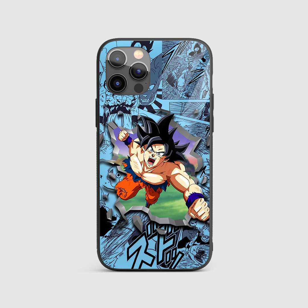 Goku Manga Silicone Armored Phone Case