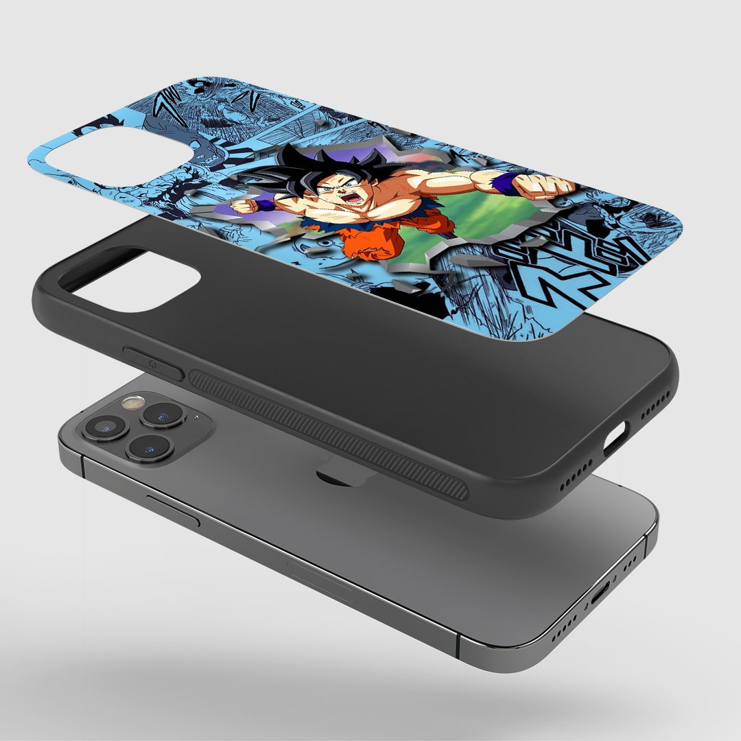 Goku Manga Silicone Armored Phone Case