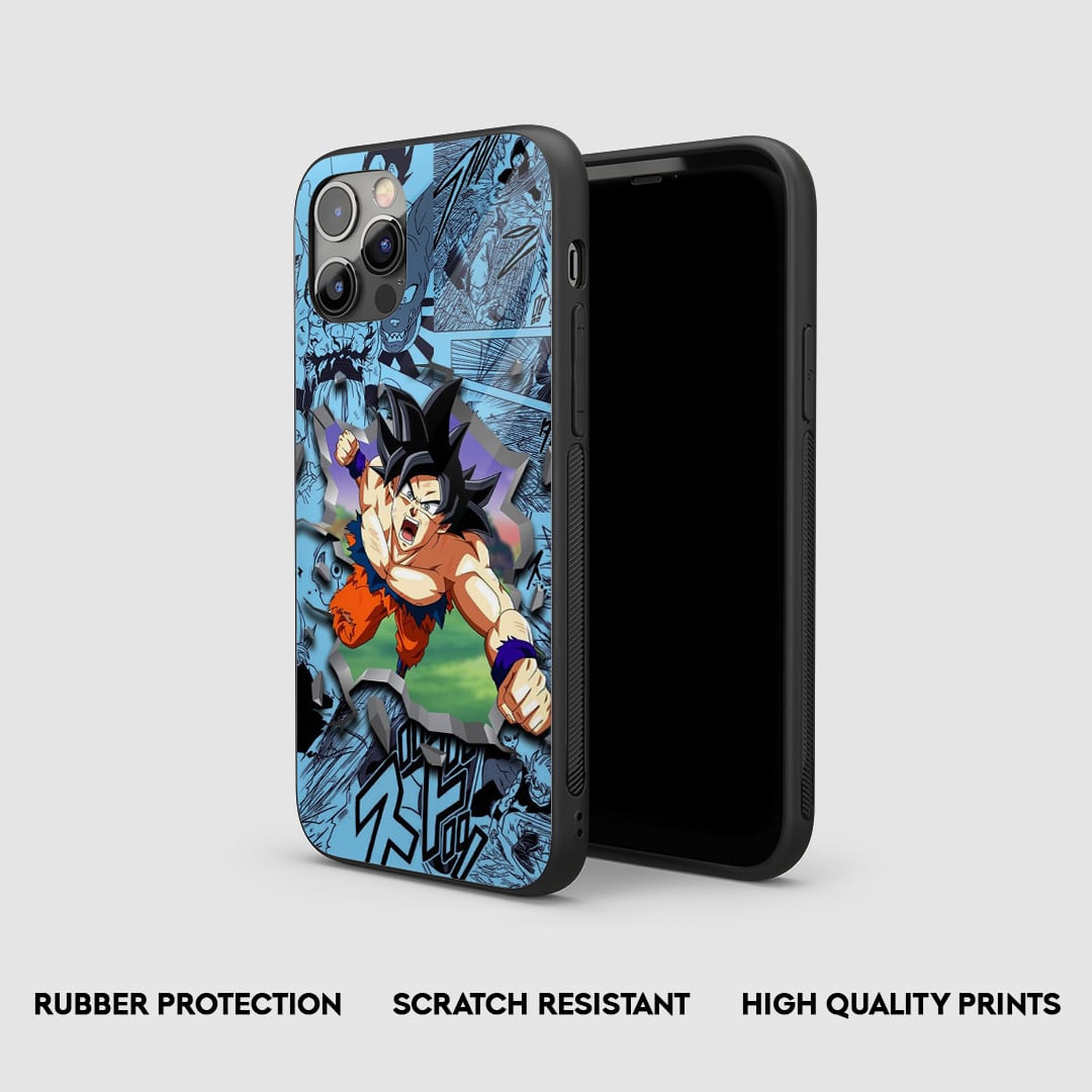 Goku Manga Silicone Armored Phone Case