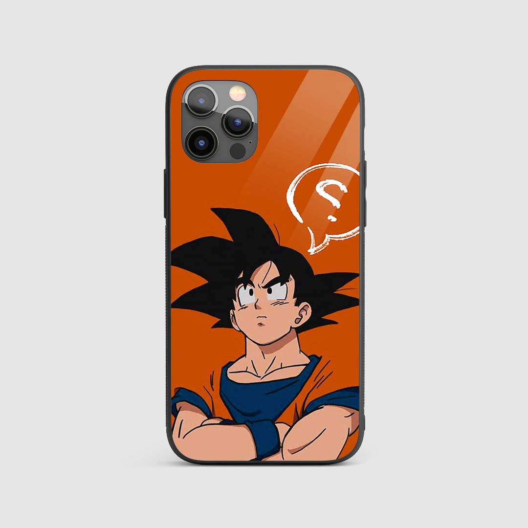 Goku Orange Silicone Armored Phone Case