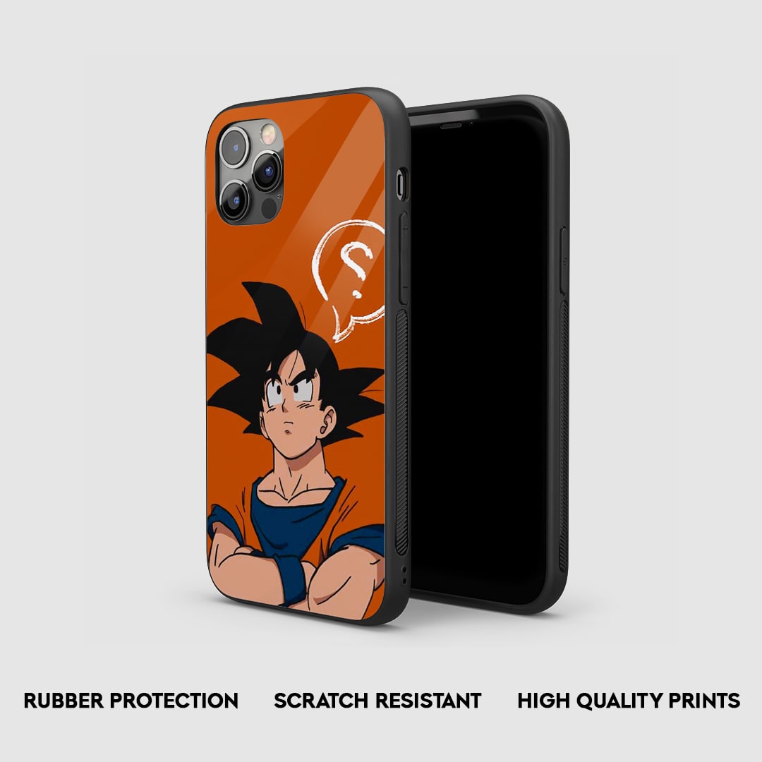 Goku Orange Silicone Armored Phone Case