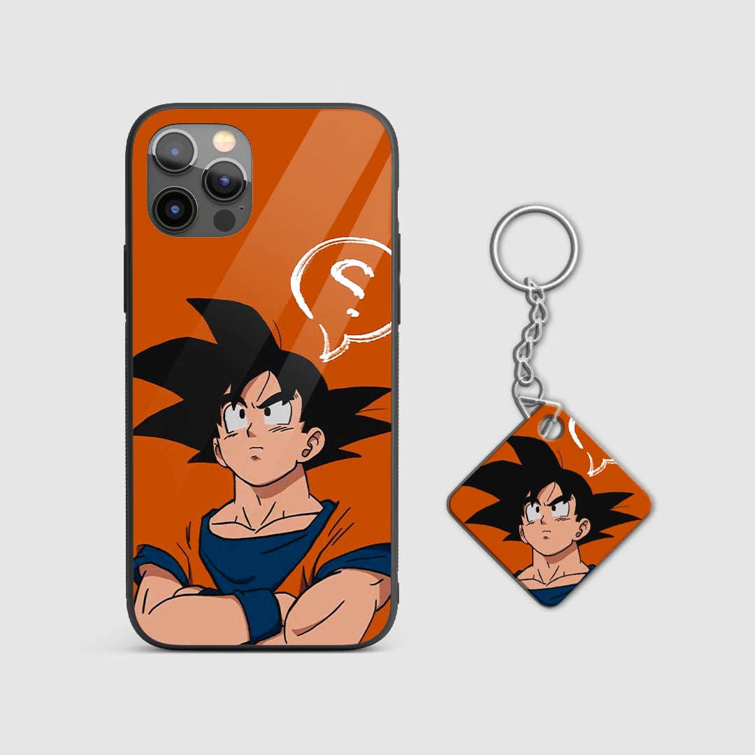 Goku Orange Silicone Armored Phone Case