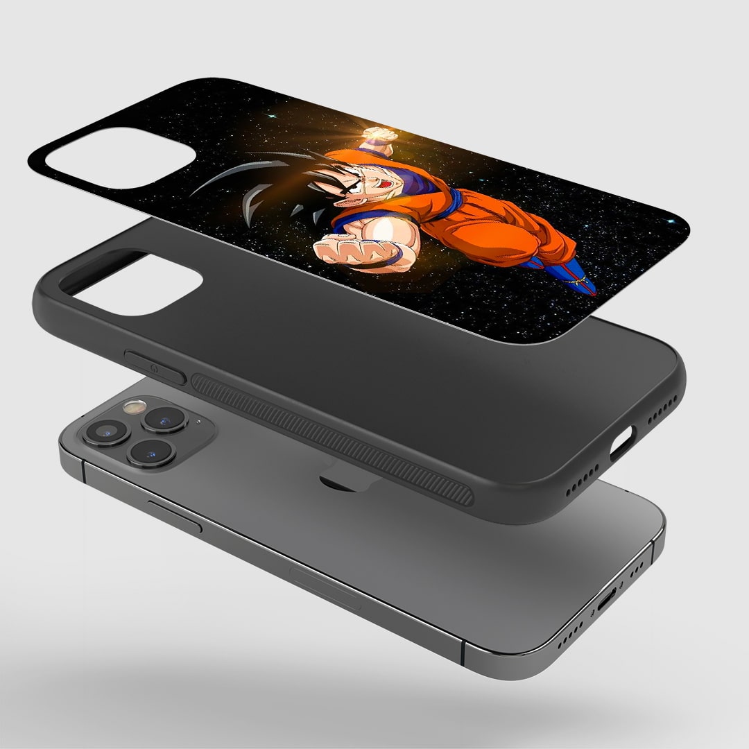 Goku Power Silicone Armored Phone Case