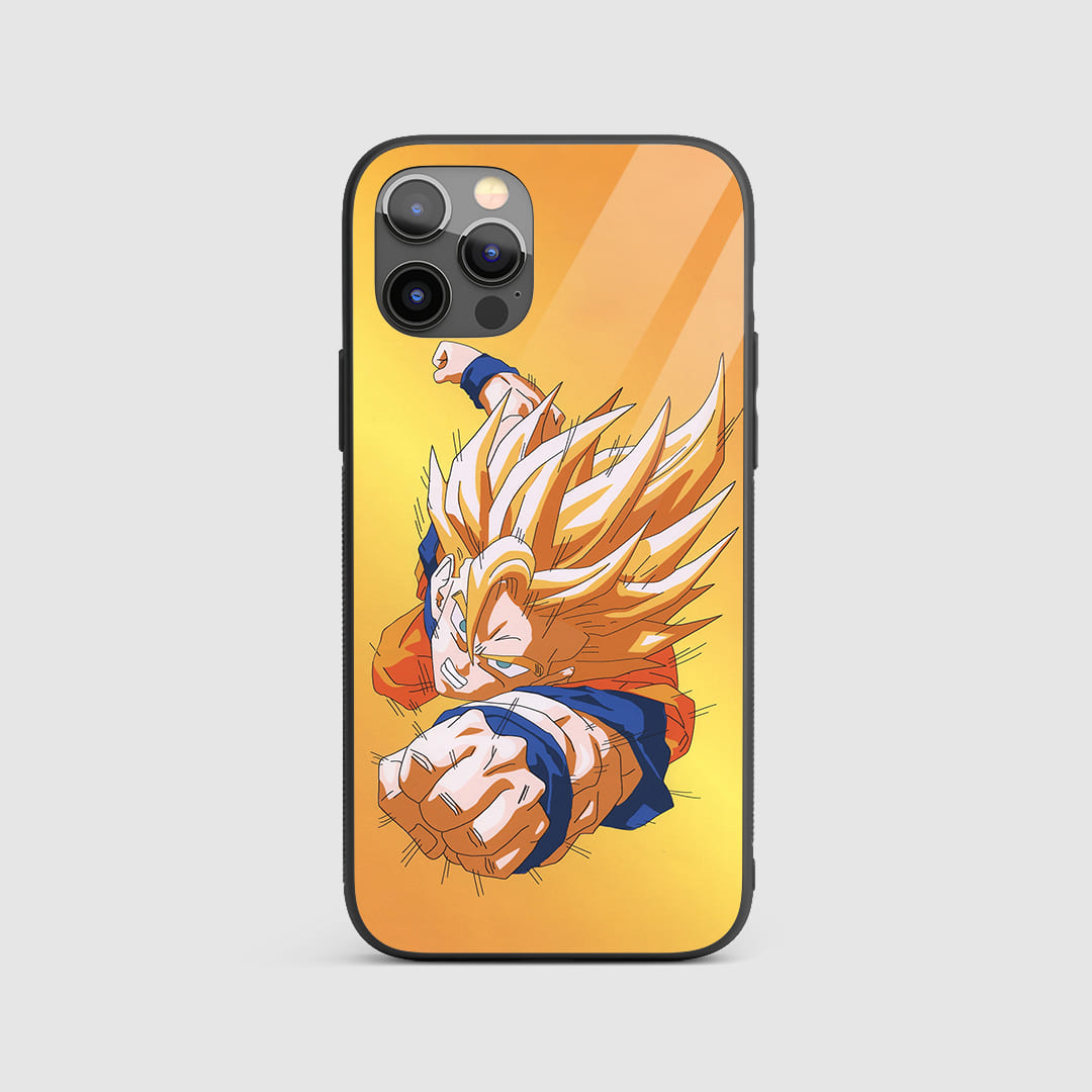 Goku Punch Silicone Armored Phone Case