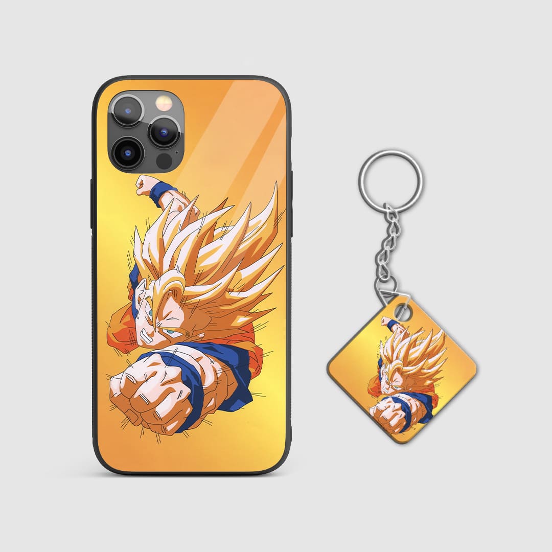 Goku Punch Silicone Armored Phone Case