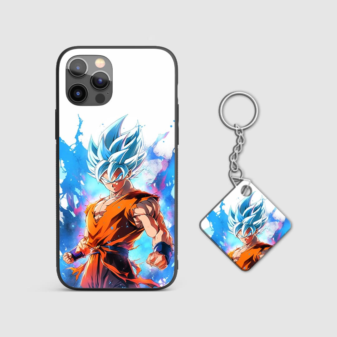 Super Saiyan Blue Silicone Armored Phone Case