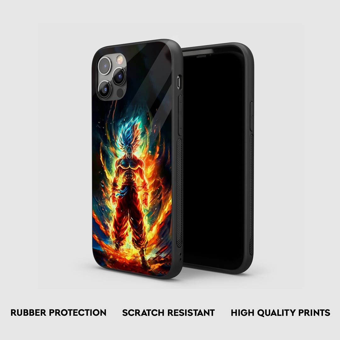 Goku Super Saiyan Silicone Armored Phone Case