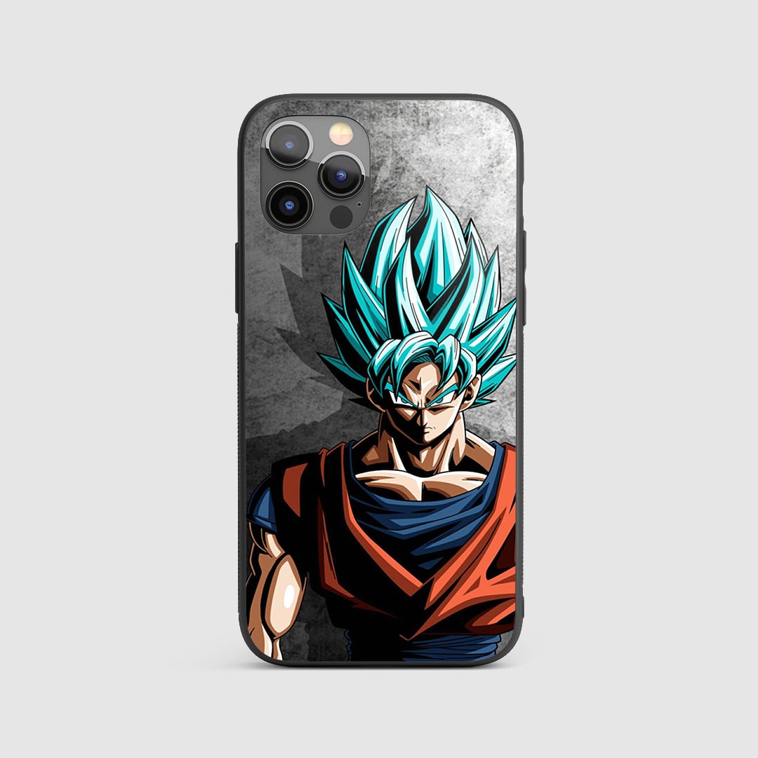 Goku Grey Silicone Armored Phone Case