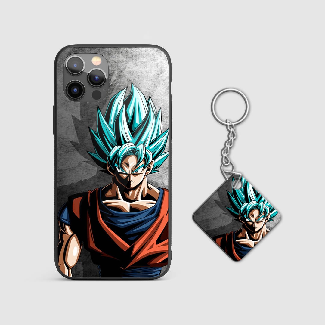 Goku Grey Silicone Armored Phone Case