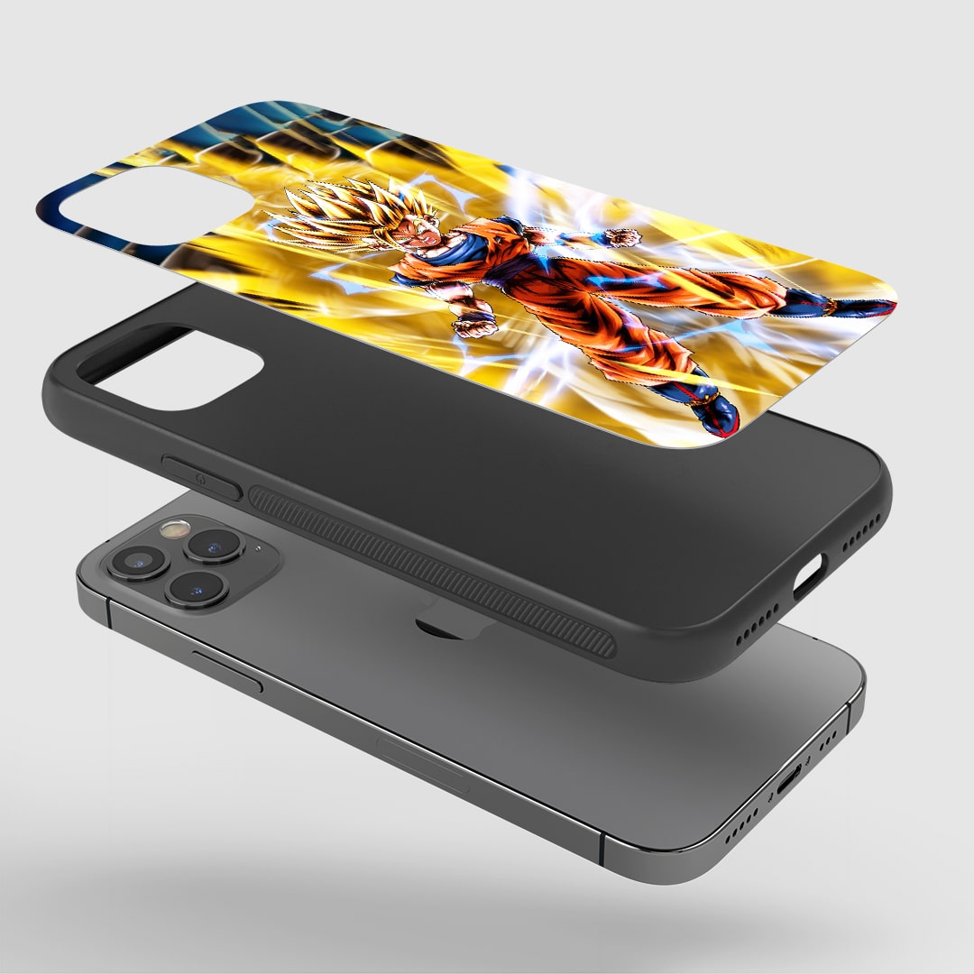 Super Saiyan Goku Silicone Armored Phone Case