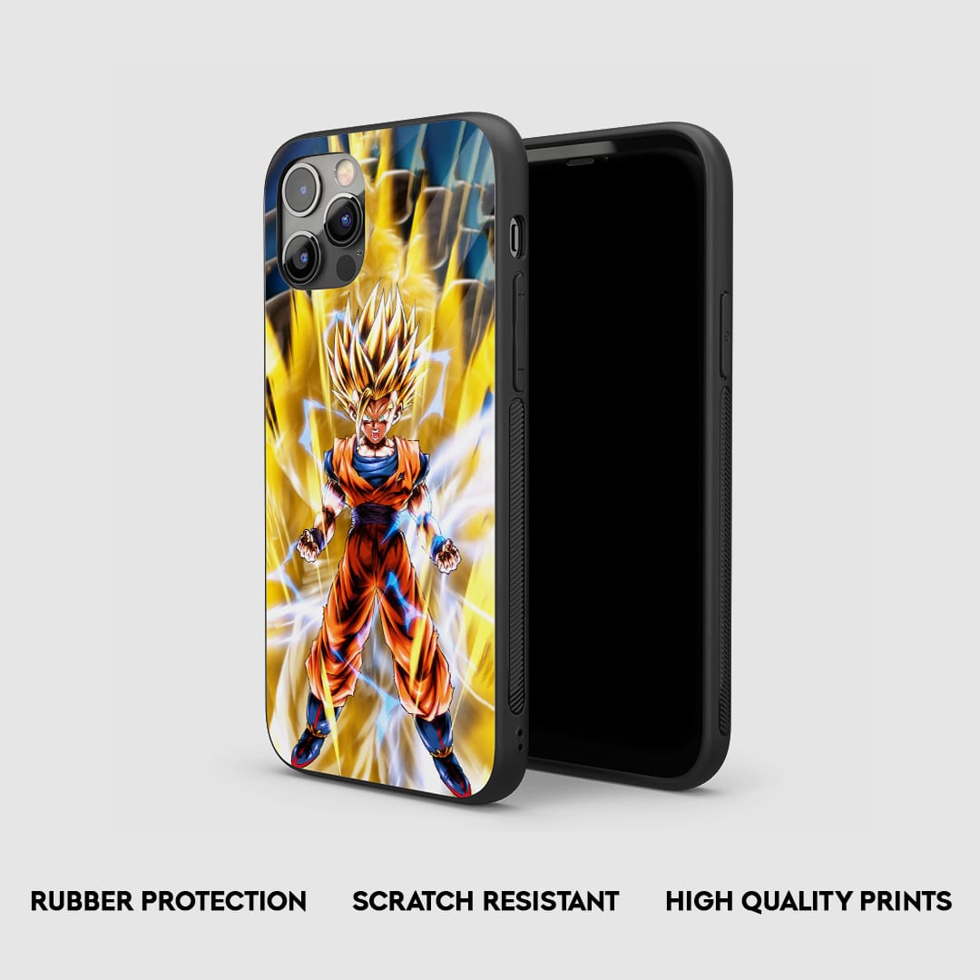 Super Saiyan Goku Silicone Armored Phone Case