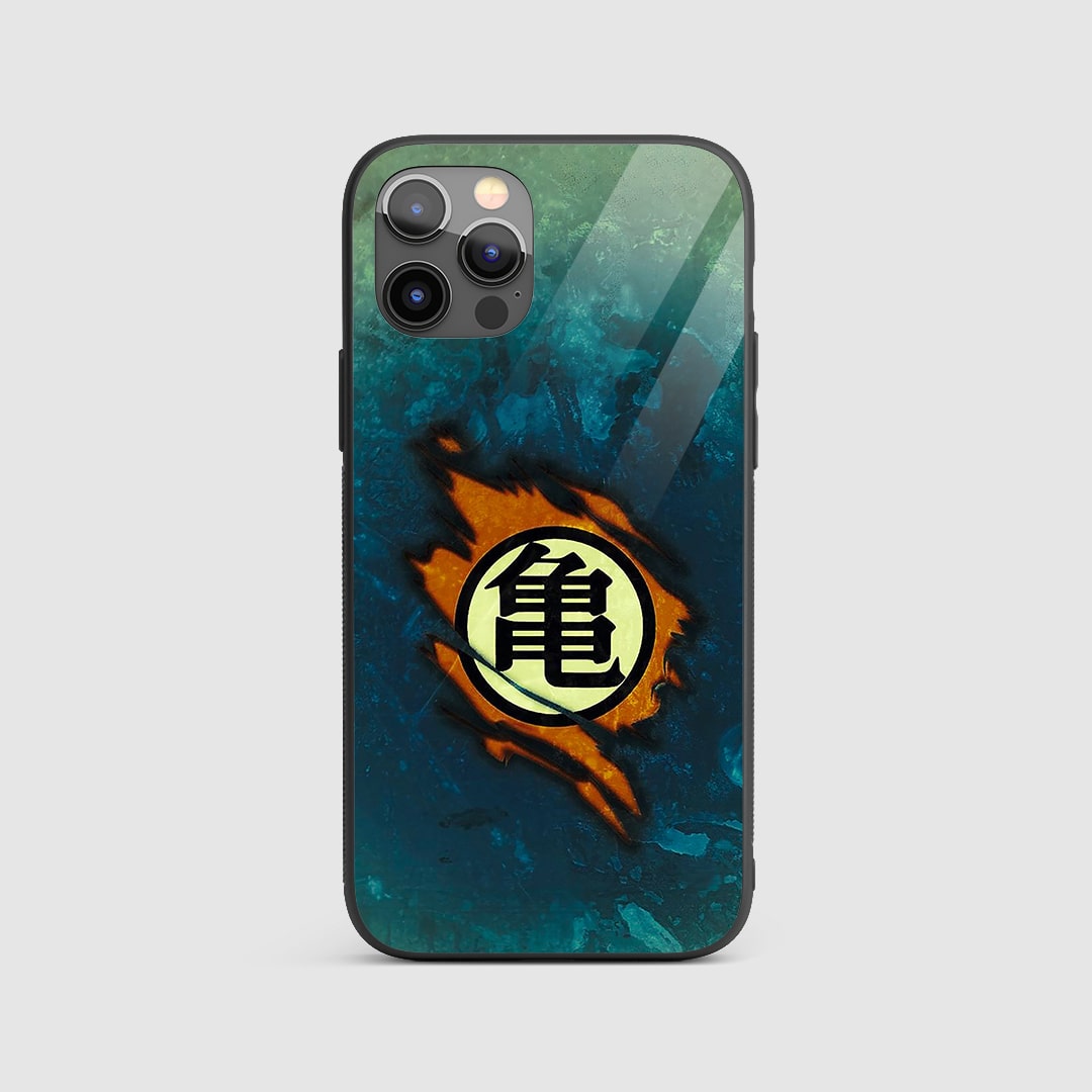 Goku Symbol Silicone Armored Phone Case